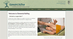 Desktop Screenshot of elementalrolfing.com