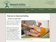 Tablet Screenshot of elementalrolfing.com